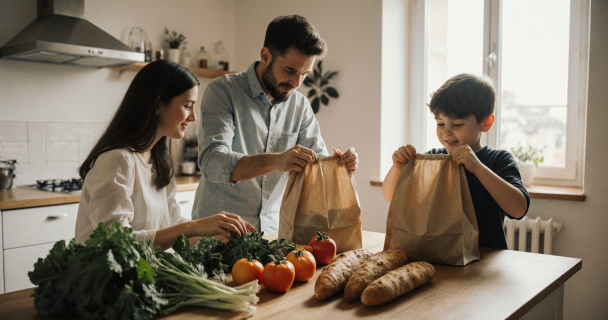 Alimentation : les prix montent, la part du budget baisse